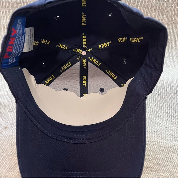 FDNY Ball Cap, Adjustable Closure, New With Tags, MSRP $29.99 - Picture 2 of 7